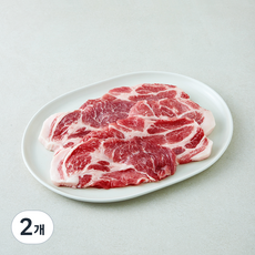 듀록마루 목살 구이용 (냉장), 2개, 600g