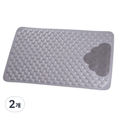 Fotenkit 實用清爽腳底按摩墊 68 x 34 cm, 2個, 灰色