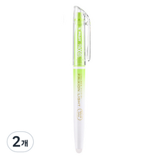 PILOT 百樂 FRIXION Olroom可擦式自然色螢光筆, 嫩綠色, 2個
