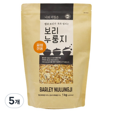 태광푸드 보리누룽지, 1kg, 5개