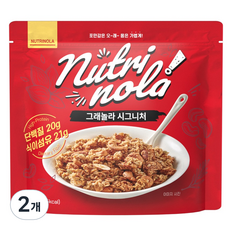 뉴트리놀라 그래놀라 시그니처 시리얼, 160g, 2개