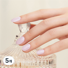 컬러랩 쇼커 리얼 젤 네일 스티커, 러블리 바이올렛, 5개