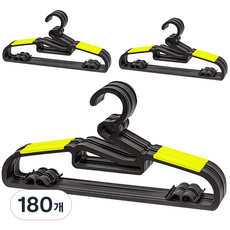 데코즈인 하트 논슬립 옷걸이, 그린, 180개