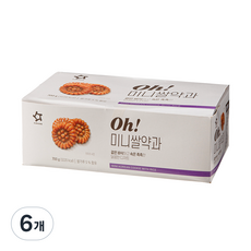 아워홈 Oh! 미니쌀약과 10p, 6개, 700g