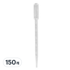 올커버 정밀 계량용 플라스틱 일회용 스포이드, 150개, 10ml