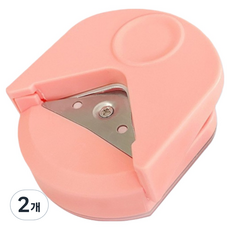 B2WIN Toybin 高級裁切機耗材 R4圓角器 粉紅色, 單一商品, 2個