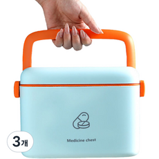 JM 急救箱 大型 藍色, 3個