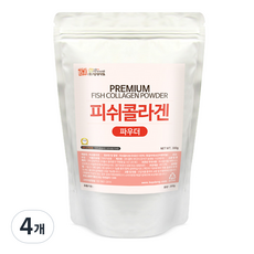 갑당약초 피쉬콜라겐분말, 4개, 300g
