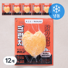 바르닭 멕시카나치킨 크런치 닭가슴살 매콤달콤한맛 (냉동), 90g, 1개입, 12개