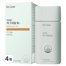 Dr.Lean 鎂B6 90g, 60片, 4個