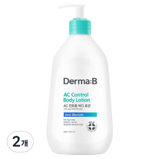 더마비 AC컨트롤 바디 로션, 400ml, 2개