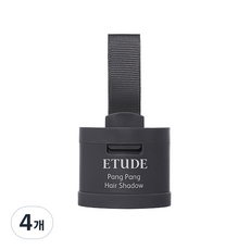 에뛰드 팡팡 헤어 섀도우 3.5g, 4개, 03 내추럴블랙