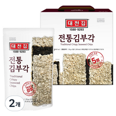 대천김 전통김부각 925 5p, 2개, 250g