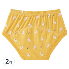 agazzang 幼兒用經典莫代爾如廁訓練褲, 2個, 胡蘿蔔兔