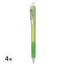 제브라 타프리클립 샤프 0.5mm 그린, 4개