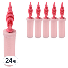 에이비엠코리아 마카롱 풍선펌프, 24개, 랜덤발송