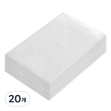 네이쳐리빙 두꺼운 대형 짐보관 이사 김장 비닐 봉투, 1호(70 X 100 X 0.06 cm), 1개입, 20개