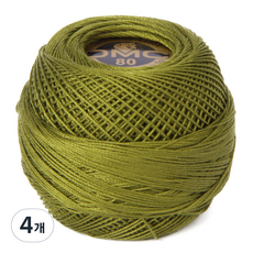 DMC 19號線 80編織刺繡蕾絲線, 469, 4個