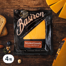 바시론 스모크드 고다 치즈, 200g, 1개입, 4개