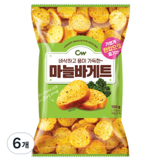 청우식품 마늘바게트, 6개, 150g