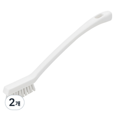 Clean Brush 縫隙硬毛清潔刷, 白色, 2個
