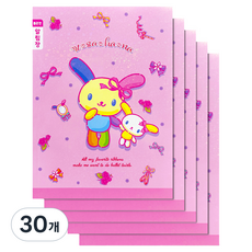 산리오 초등 좁은칸 알림장, 우사하나, 30개