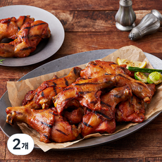 참프레 동물복지 인증 매콤 직화 닭다리구이, 430g, 2개