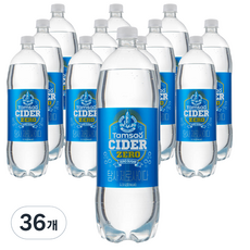 탐사 제로 사이다, 1.5L, 36개