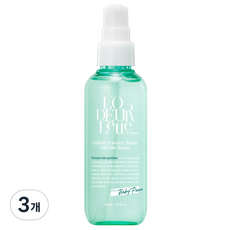 로더렛 인 잉글랜드 컬러핏 파우더리 브리즈 오일 헤어 세럼, 3개, 100ml
