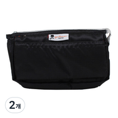 TOCTOC 紳士多功能鉛筆盒, 黑色, 2個