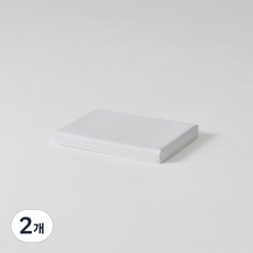 한샘 샘 폴리 수납 바스켓 뚜껑, 퓨어화이트, 2개