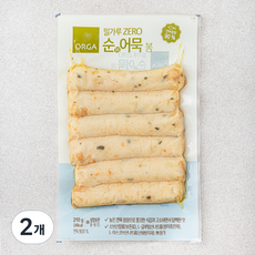 올가홀푸드 밀가루 ZERO 순어묵 봉, 210g, 2개