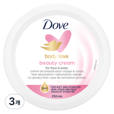 도브 뷰티 크림, 250ml, 3개