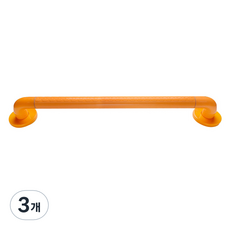 언헤브 배리어 프리 안전 손잡이, 09 오렌지, 3개