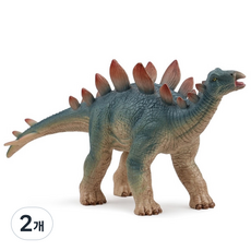 Bandi 劍龍藍色動物公仔, 2個