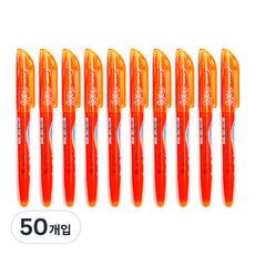 파이롯트 프릭션 형광펜, O 오렌지, 50개