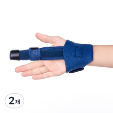리치덕 손가락보호대 손가락 가드 블루, 2개