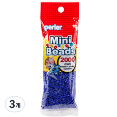 perler 迷你串珠 2000, 深藍色(80-14064), 3個