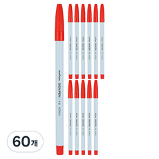 munhwA NEXPRO 簽字筆, 紅色, 60個