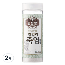 인산가 프리미엄 과립 알칼리 죽염, 280g, 2개
