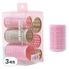 Onetique 瀏海髮捲6入組, 3套, 混合色