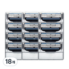 OnBeYou 吉列Mach3相容三層刀片, 18個, 4入