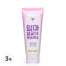 도담비 센서티브 스킨 페이셜 크림 플러스, 50ml, 3개