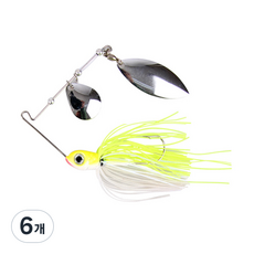 LURE FACTORY Spiral Z 複合式亮片, 01CHA + WH, 14g