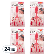 에이비엠코리아 두피마사지기, 24개, 빨강