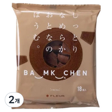 年輪蛋糕 可可口味 18入, 144g, 2個