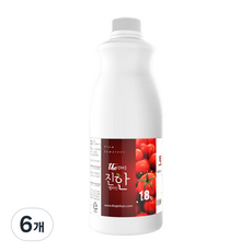웰파인 더진한 토마토 농축액, 1.8kg, 6개