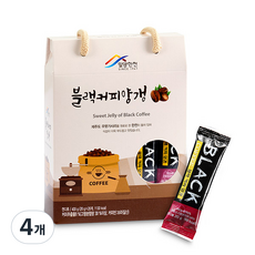 Milyang 瓊脂黑咖啡 yanggaeng 20p, 4個, 400g