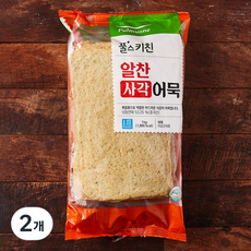 풀스키친 알찬사각어묵, 1kg, 2개