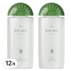 에바스코스메틱 로즈마인 샤워코롱 클레어, 12개, 185ml